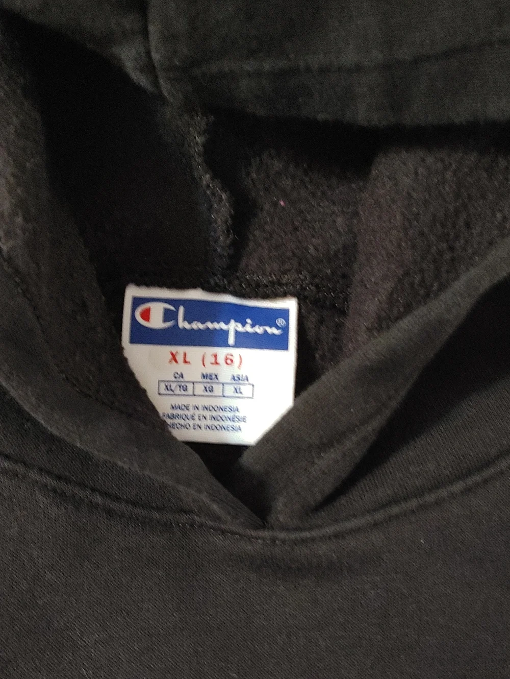 Kids Black Champion Hoodie